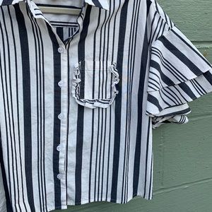 a new day Tops - 25% Off Bundles 👓 Striped Ruffle Sleeve Blouse a new day Tops - 25% Off Bundles 👓 Striped Ruffle Sleeve Blouse